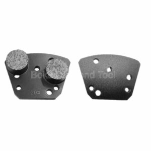 Blastrac Concrete Diamond Pads with Two Button Segments