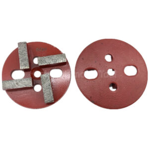 4inch Metal Grinding Disc with 4-Bar Seg for Concrete Terrazzo
