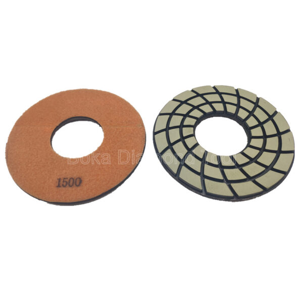 7 Inch Ceramic Bond Spiral Floor Grinding Discs BK-CR7