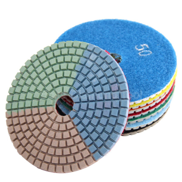 Wet Floor Polishing Pads With Three Color BK-3SWP