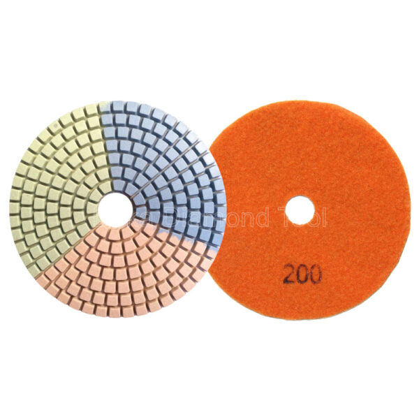 Wet Floor Polishing Pads With Three Color BK-3SWP